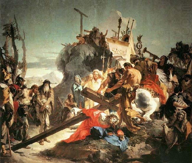 Giovanni Battista Tiepolo Christ Carrying the Cross china oil painting image